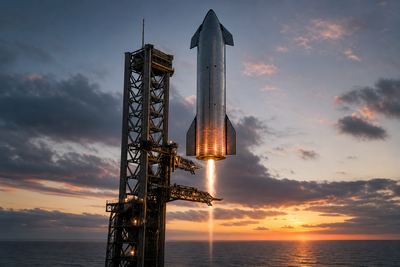 Reports: Musk Says SpaceX Will Try Catching Starship Upper Stage