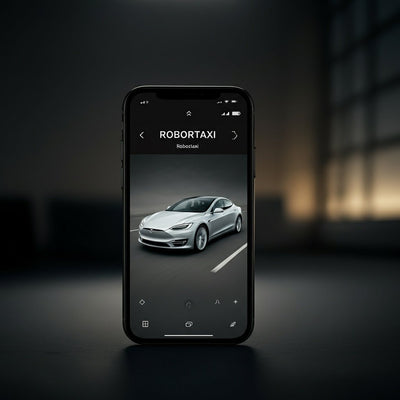 Primeira Vista da App Robotaxi da Tesla: Funcionalidades, Design e Mais