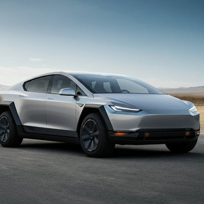 多台 Tesla Cybercab 單元在 Giga Texas 碰撞測試設施被發現