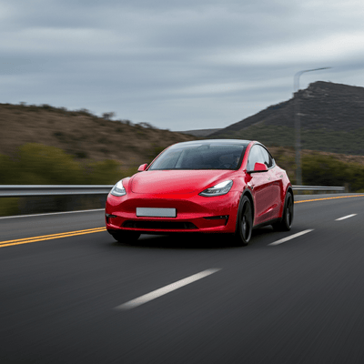 Nueva característica de diseño del Tesla Model Y causa confusión durante una parada de tráfico