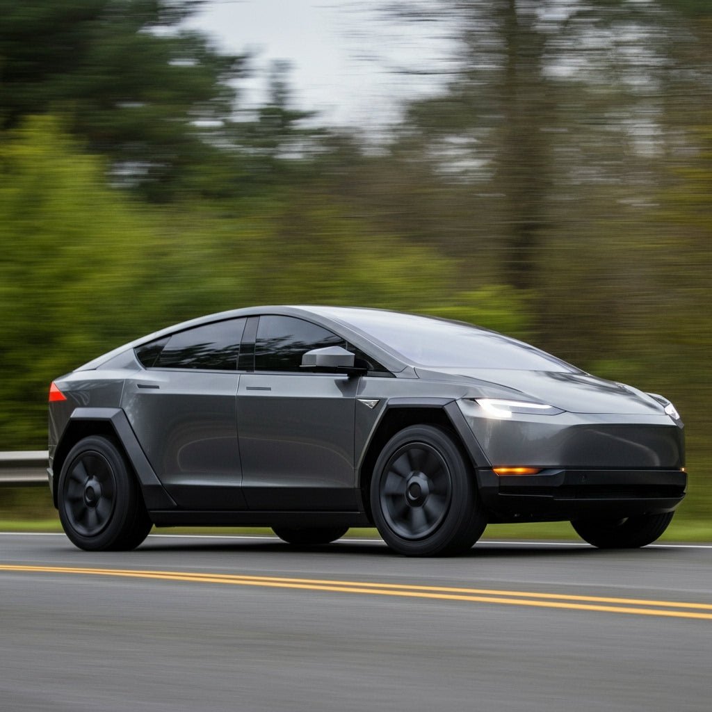 El Tesla Cybercab fue visto realizando pruebas en vías públicas por pr