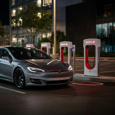 Tesla lanza su primer supercargador de marca para empresas en Florida