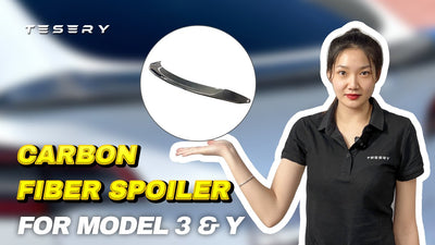 Tesla Model 3/Y Carbon Fiber Spoiler - The perfect choice for Tesla tuning enthusiasts