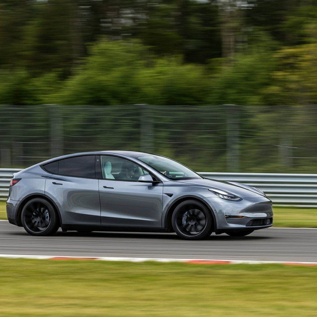 テスラ モデルY パフォーマンス、新機能搭載でニュルブルクリンクを疾走