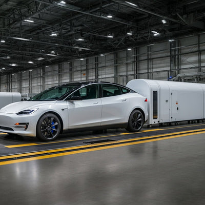 Tesla Semi Factory Receives Giant Production Equipment