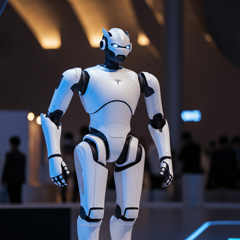 Tesla Showcases Optimus Humanoid Robot at AWE 2026 in Shanghai