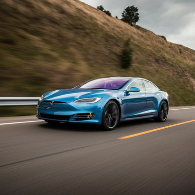 Tesla teaser ny farve, mens de tester opdateret Model S og Model X
