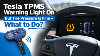 Tesla TPMS Warning Light On But Tire Pressure Is Fine – What to Do?