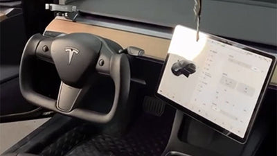 Den interaktive opplevelsen du ikke visste du hadde - Tesla senter berøringsskjerm