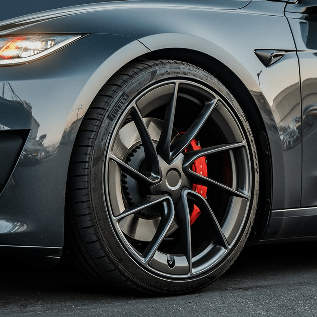 テスラ モデル3＆モデルY用 19インチ 鍛造ホイール | 19x9.5 ET35