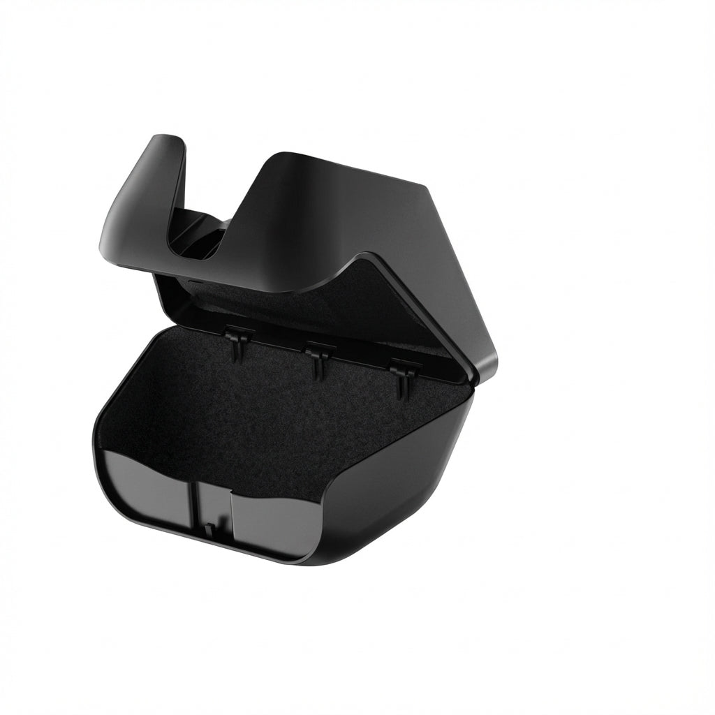 Hidden Sunglass Holder for Tesla Model Y Juniper 2025+ - Flocked