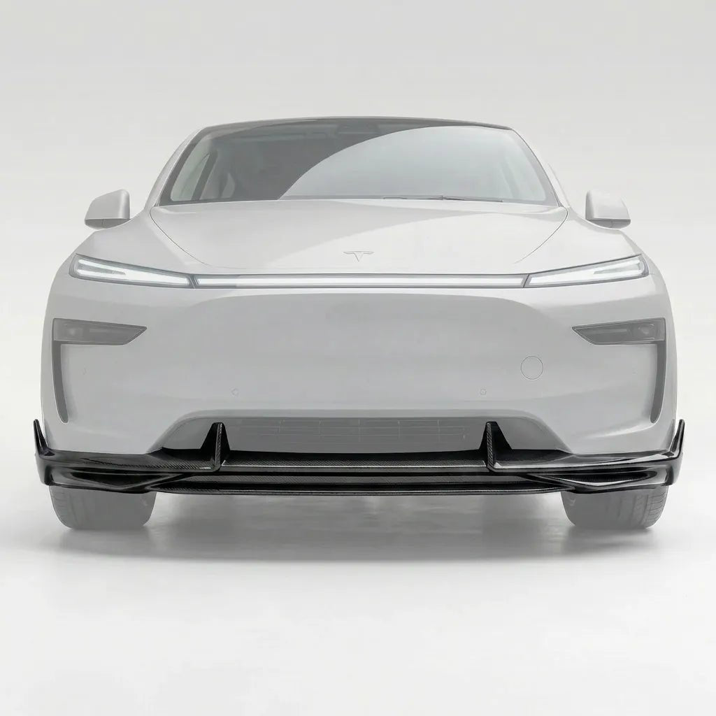 テスラ モデルY ジュニパー用カーボンファイバーフロントリップ