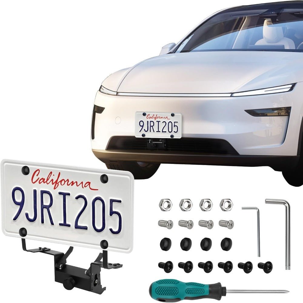 モデルY ジュニパー (2025年以降) ドリル不要ナンバープレートホルダー