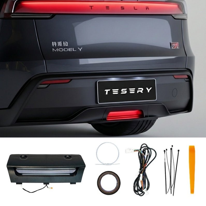 Rear Diffused Guide Light for Model Y Juniper丨High-Visibility Brake &