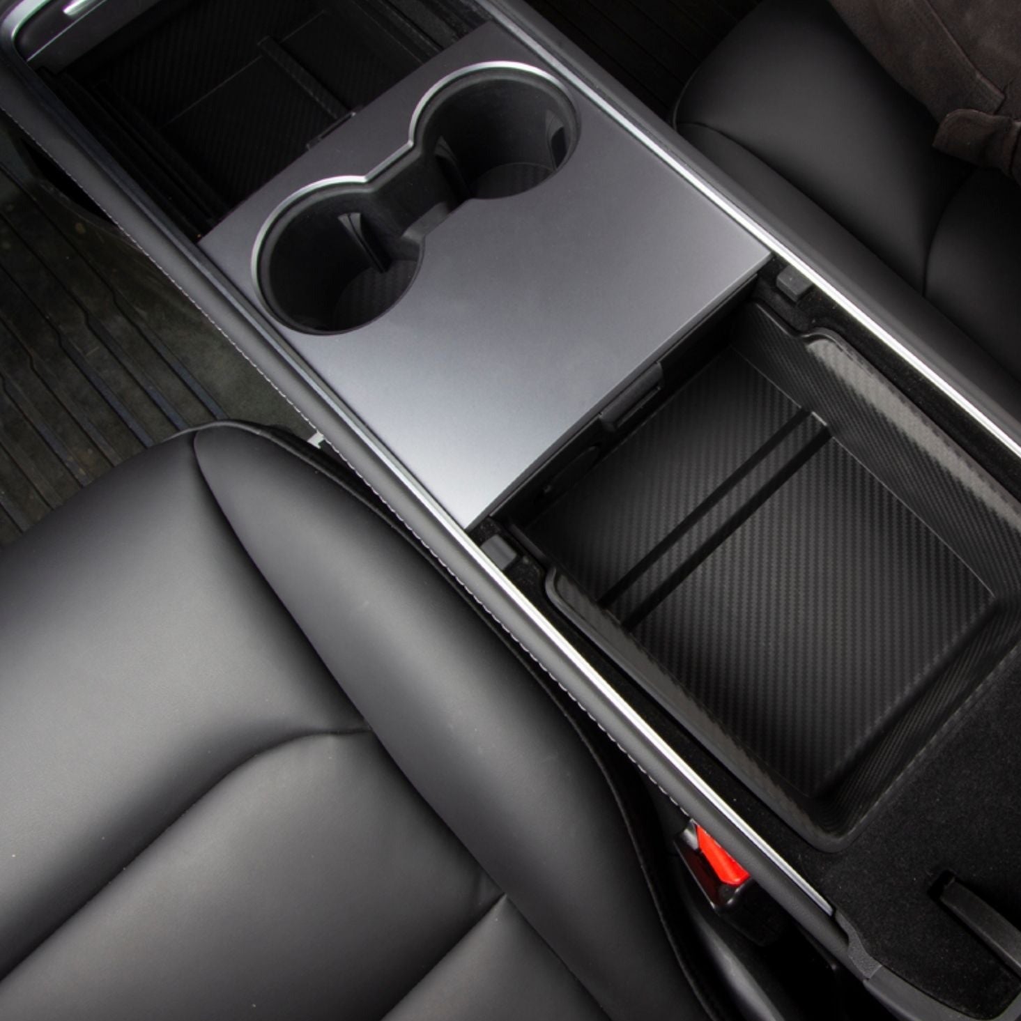 Armrest Car charge Storage Box suitable for Tesla Model 3/Y 2021