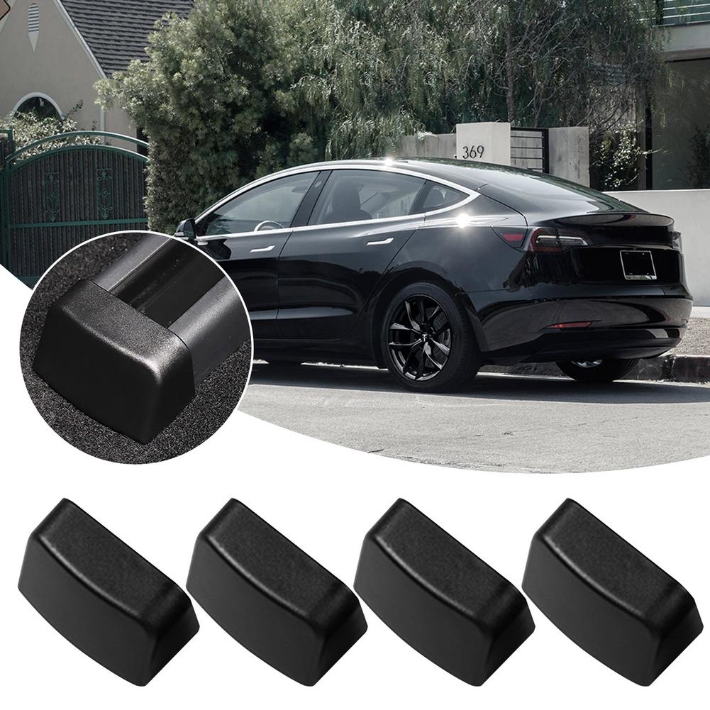 for Tesla Model 3 Y Car Door Inner handle Protective Leather Cover case 4pcs