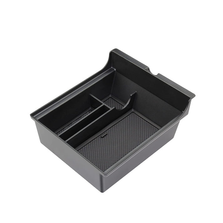 TESERY Official Store Tesla Model 3 / Model Y Center Console Organizer - TESERY Black with Rubber