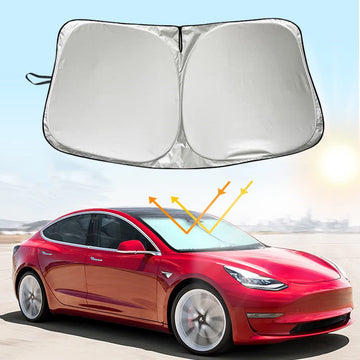 Front Windshield Sunshade for Tesla Model 3 / Model Y