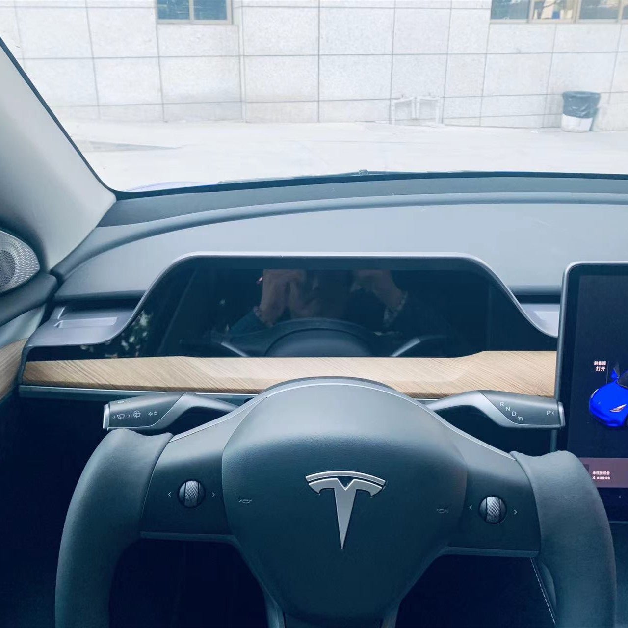 Integriertes Dashboard-Display für Tesla Model 3/Y 2021-2022 (nur für AMD;  für Linkslenker)