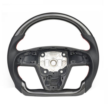 Model  S Sport Carbon Fiber Steering Wheel 2021-2022【Style 5】