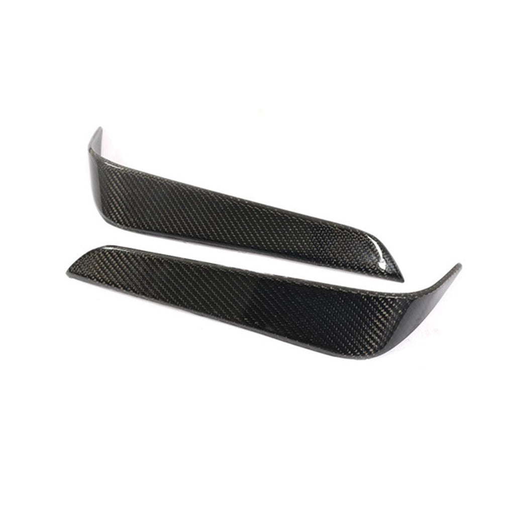 Model X Rear Bumper Vent Real Molded Carbon Fiber