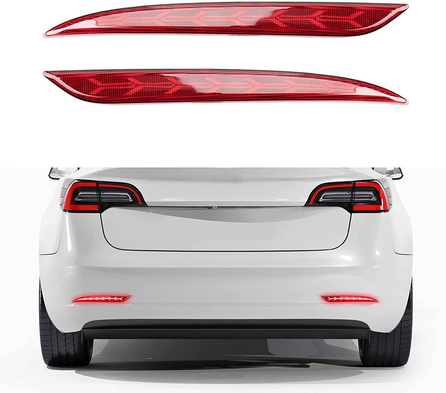 Rear bumper turn signal light for Tesla Model Y