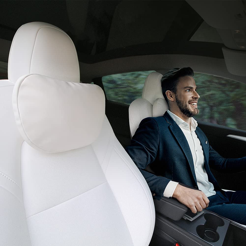 Seat Headrests for Tesla Model Y & Model 3 2017-2024 (2pcs
