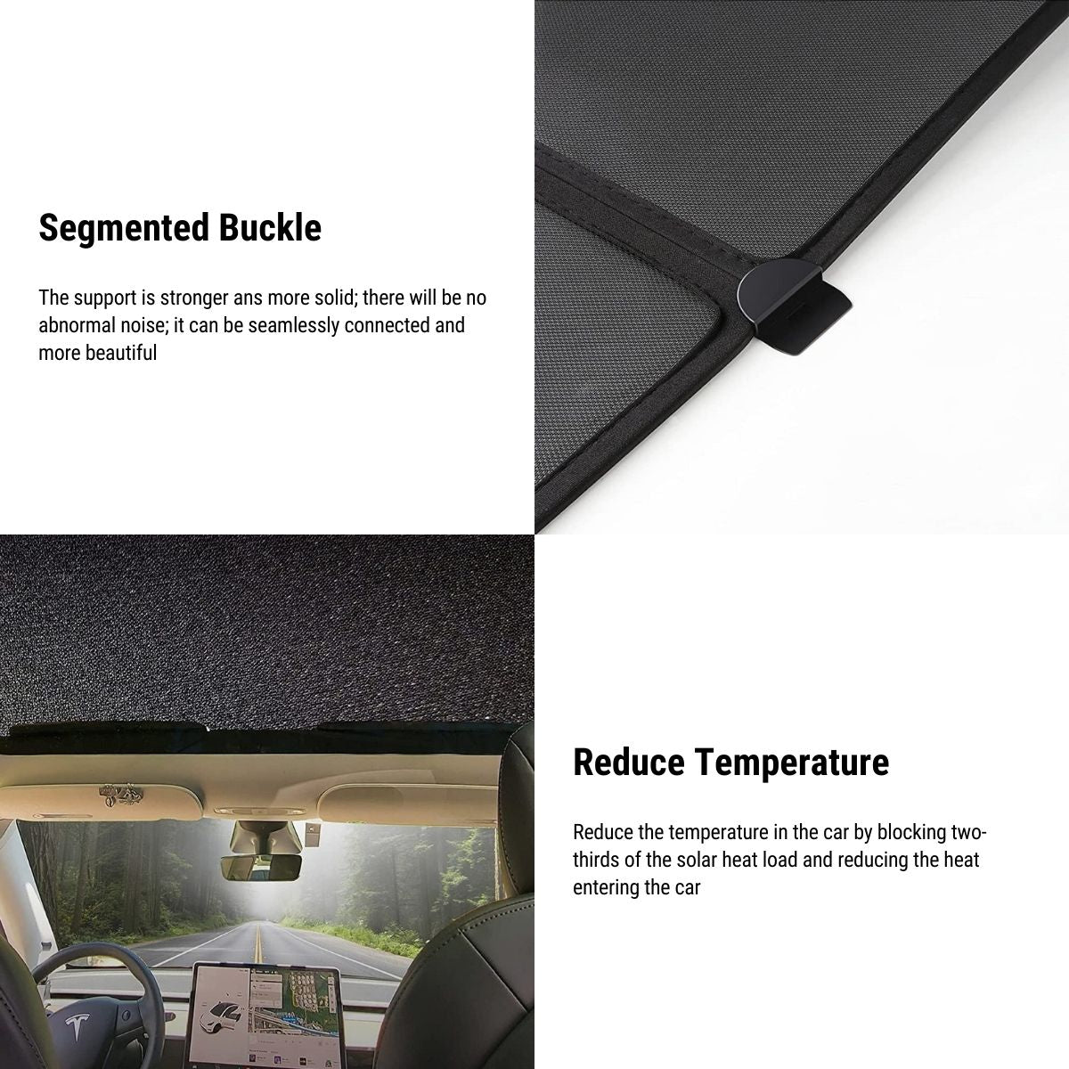 Sunroof Sunshade for Tesla Model Y 2020-2024 - Tesery Official Store