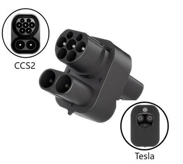 TESERY CCS2 to Tesla charger adapter | 200A | 1000V