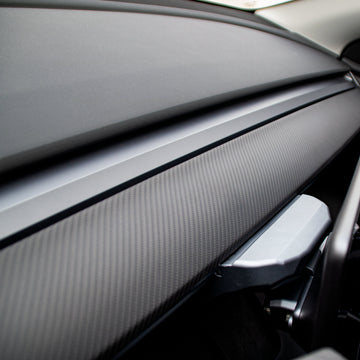 TESERY Tesla Model 3 / Y Dashboard Cover - Carbon Fiber Interior Mods
