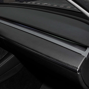 TESERY Tesla Model 3 / Y Dashboard Cover - Carbon Fiber Interior Mods