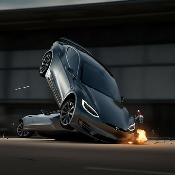 Tesla Optimus Dramatically Collapses After Teleoperator Mishap