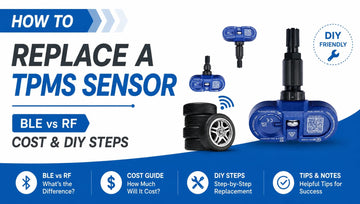 How to Replace a Tesla TPMS Sensor: BLE vs RF, Cost and DIY Steps
