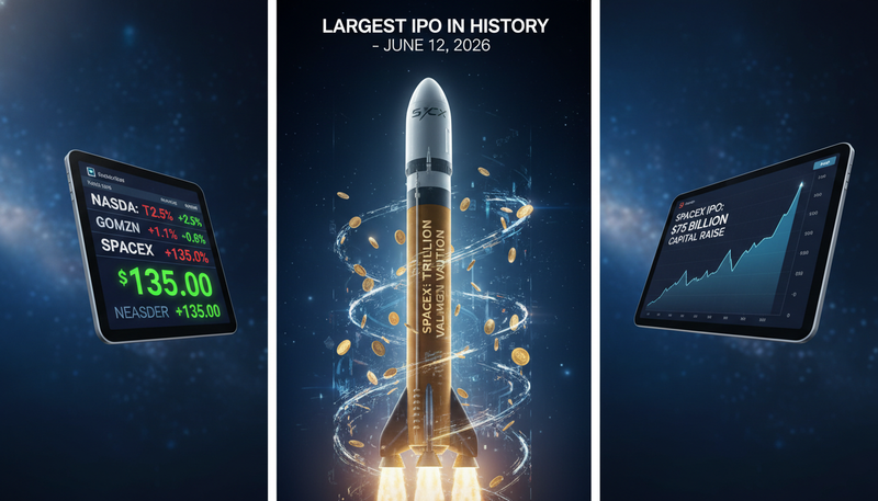 SpaceX IPO Priced at $135: The $1.77 Trillion Debut That Rewrites Financial History