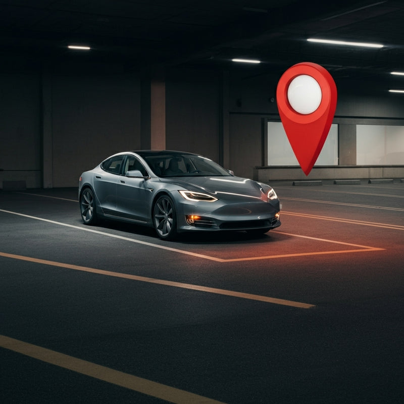 Tesla Unveils Vehicle Locator Feature to Ease Crowded Parking Challenges