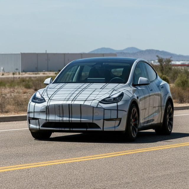 Affordable Tesla Model Y Spotted Without Camouflage Near Giga Texas