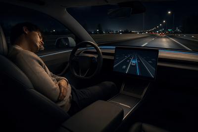 House Democrat Urges Federal Probe Into Tesla Sleeping Drivers