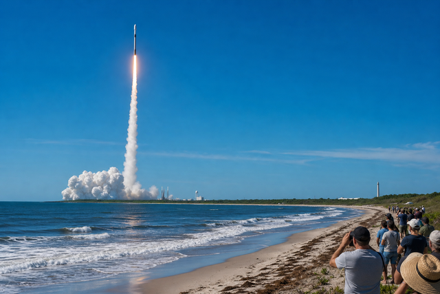 SpaceX Falcon 9 Launches Final O3b mPOWER Trio for SES
