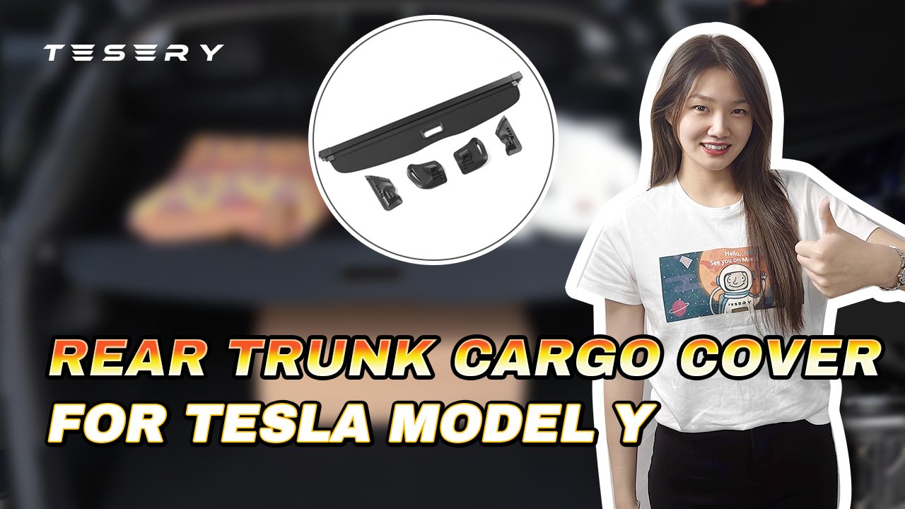 Can Tesla Rear Trunk Cargo Cover really guarantee safety with Model Y? - Tesery Official Store