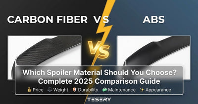 Carbon Fiber vs ABS Spoilers: Which Should You Choose?