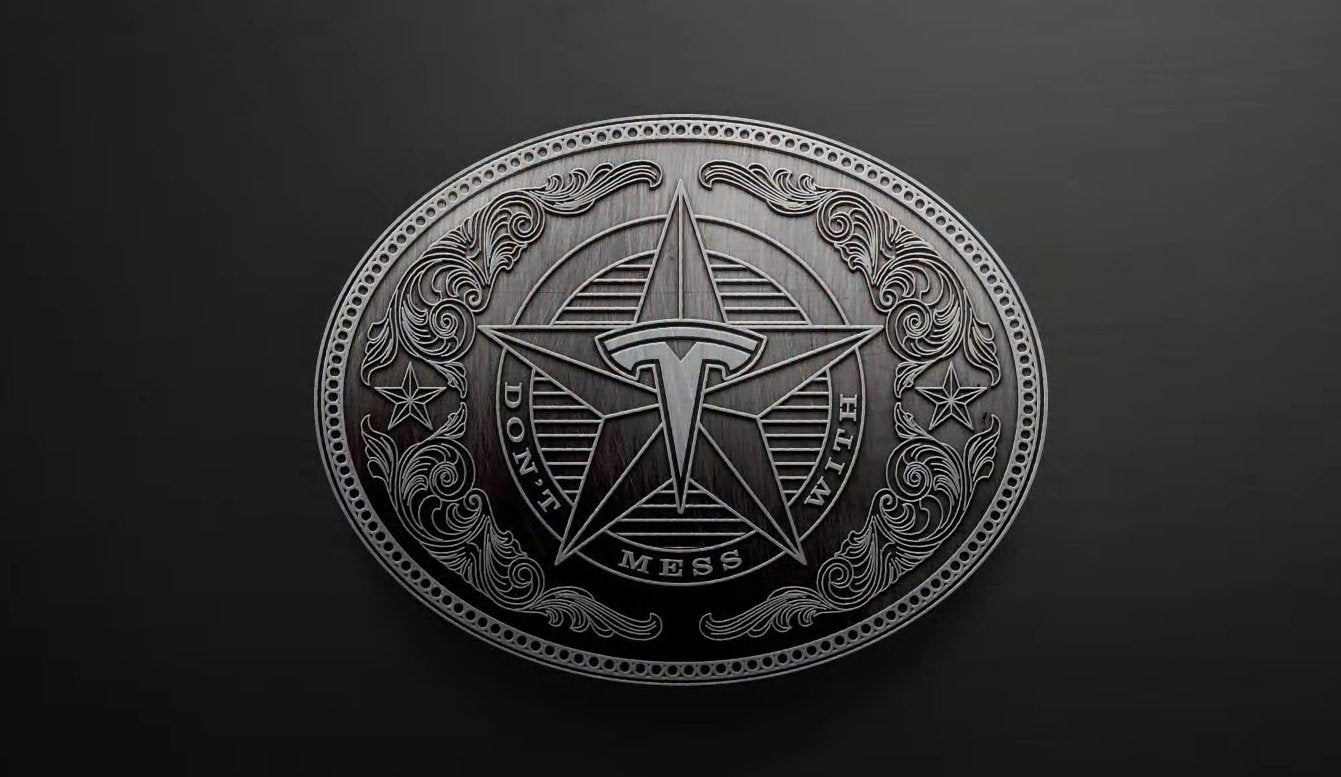 Crazy! The $150 Tesla Giga Texas Belt Buckle Was Robbed as Soon as It Went on Sale - Tesery Official Store
