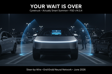 Cybertruck Owners, Your Wait Is Over: Actually Smart Summon Is Here — And the Steer-by-Wire Story Behind It