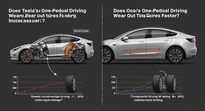 A condução com um pedal da Tesla desgasta os pneus mais rapidamente?