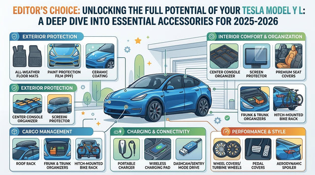 Editor's Choice: Unlocking the Full Potential of Your Tesla Model Y L: A Deep Dive into Essential Accessories for 2025-2026
