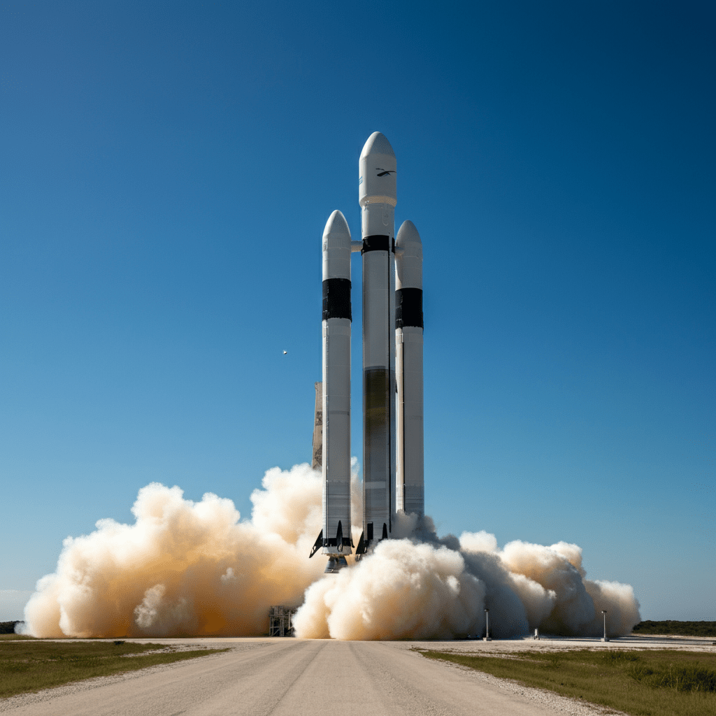 Falcon Heavy ruge de nuevo: el cohete triple de SpaceX regresa para un