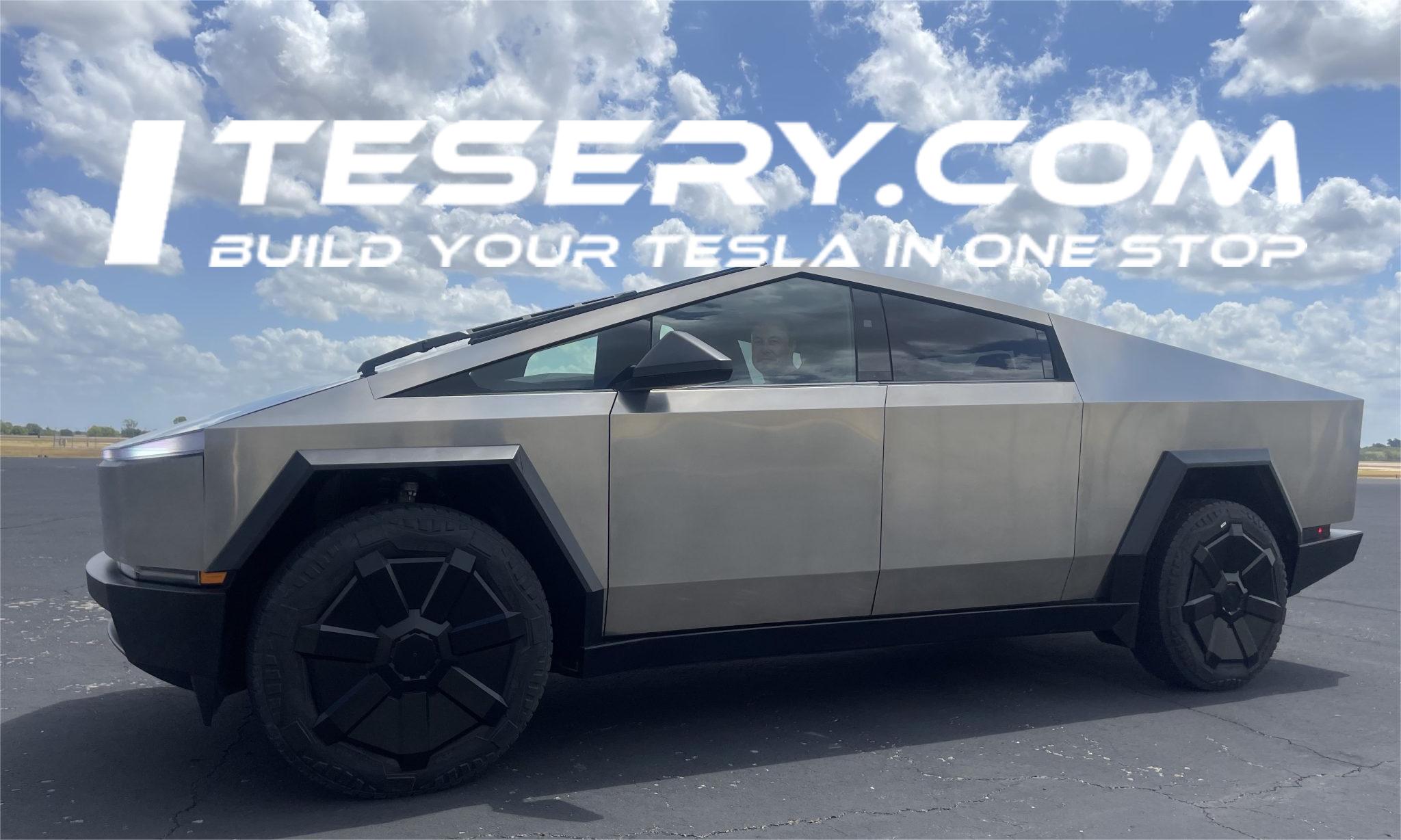First Glimpse of Tesla's Production-Ready Cybertruck: Elon Musk Shares Exciting Preview - Tesery Official Store