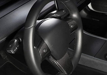 How about the Tesla carbon fiber steering wheel sticker with Model 3 and Model Y? - Tesery Official Store