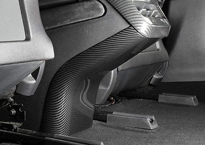 How about the Tesla Real Carbon Fiber Rear Kick Cover Decoration with Model 3 and Model Y?