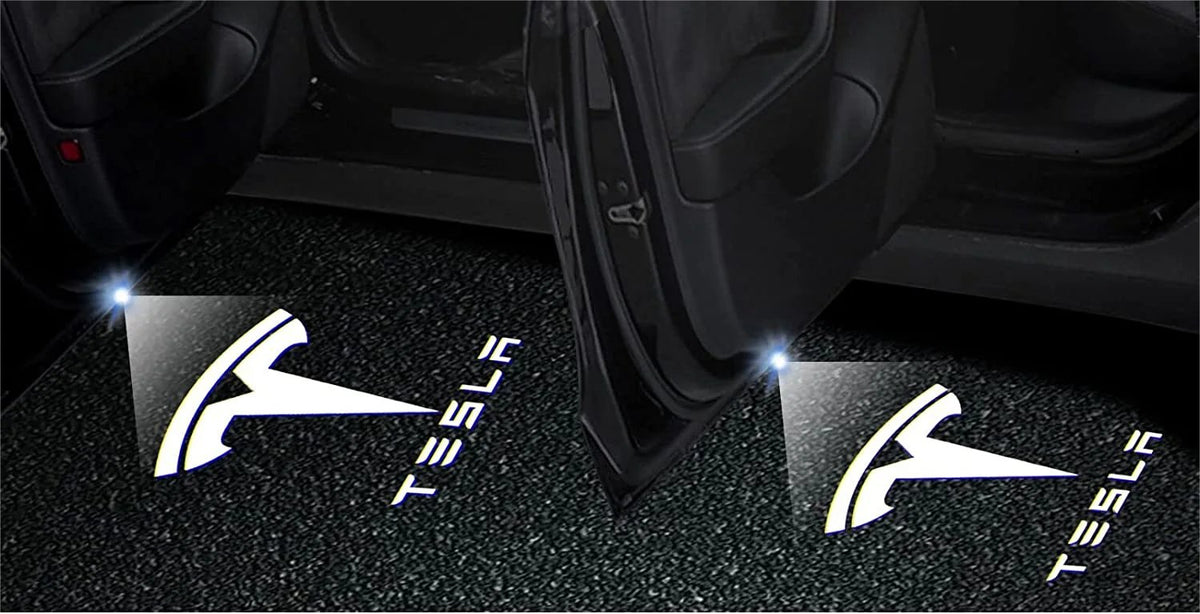 Led Zeppelin Tesla How Can LED Logo Puddle Lights Transform Your Tesla Experience?