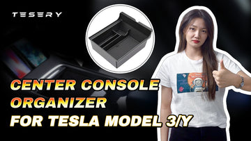 How does Tesla Center Console Organizer work with Model 3 and Model Y? - Tesery Official Store